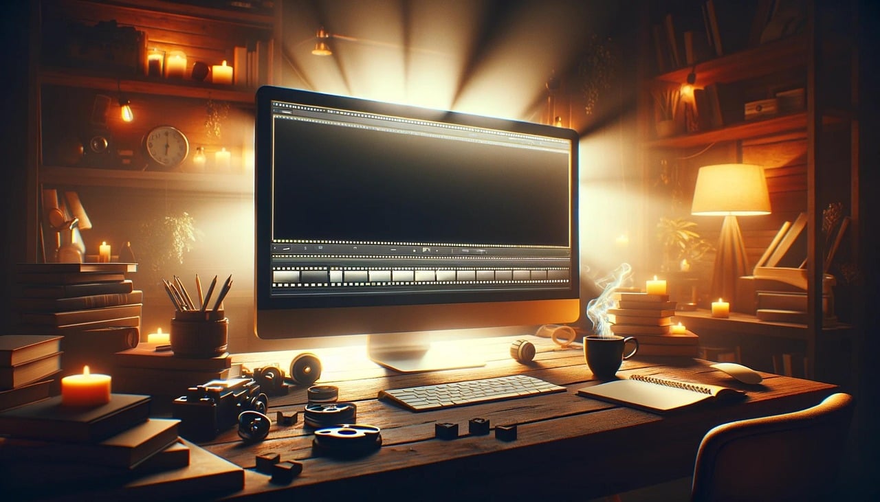 A screenshot of various video editing software interfaces showcasing features and tools.